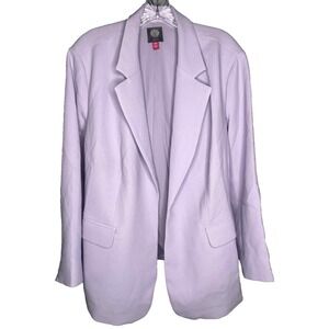 Vince Camuto‎ Women's Lavender purple Blazer Notch Lapel open career size 20W